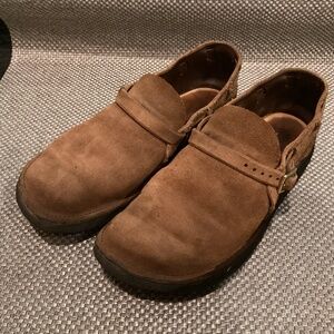 Aurora NY Shoe Co, Old English, Suede Leather, men’s 7.5, women’s 9.